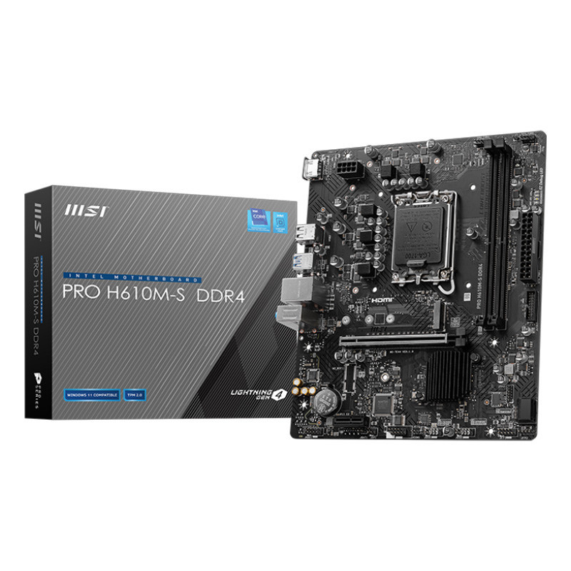 مادربرد ام اس آی PRO H610M-S DDR4