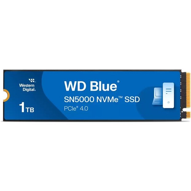 حافظه اس اس دی اینترنال وسترن دیجیتال مدل آبی SN5000 M.2 2280 NVMe ظرفیت 1 ترابایت