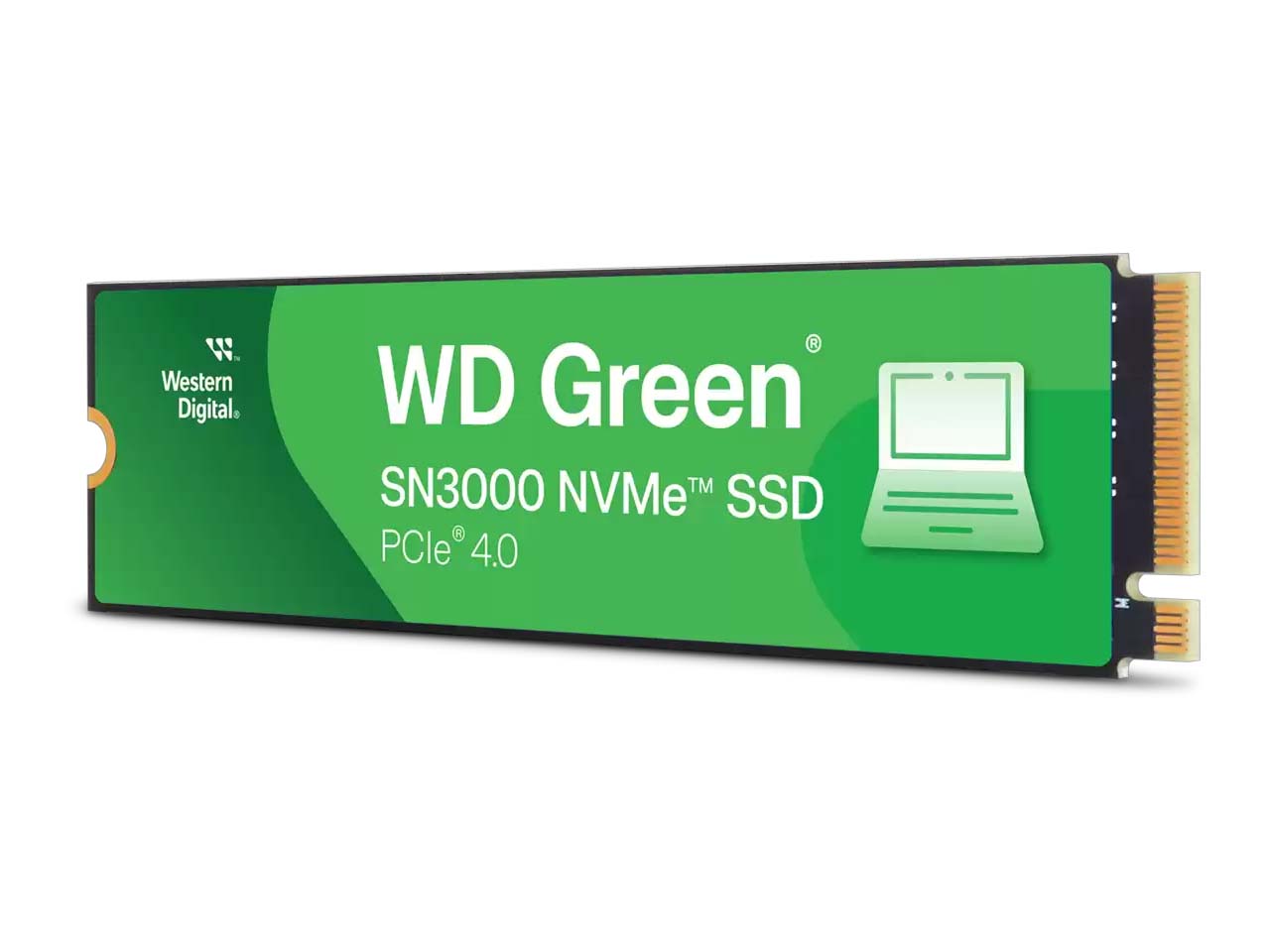 حافظه اس اس دی اینترنال وسترن دیجیتال مدل سبز SN3000 M.2 2280 NVMe ظرفیت 500 گیگابایت